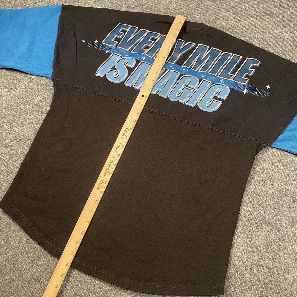 Disney Run Spirit Jersey Every Mile is Magic Long Sleeve Shirt Mens M Oversized - Picture 8 of 8
